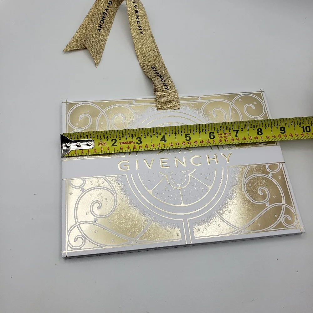 Givenchy Gold White Gift Bag And Card
